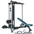 Men's Health 100kg Cable Cross Over Home Multi Gym