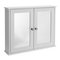 Argos Home 2 Door Mirrored Classic Core Cabinet - White