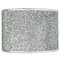 Argos Home Sparkling Fabric Shade - Silver