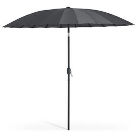 Habitat Shanghai 2.7m Garden Parasol - Grey