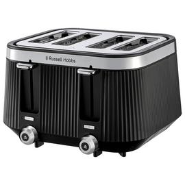 Russell Hobbs Bronte Matte Black 4 Slice Toaster 26770