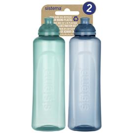 Sistema Hydrate Swift Squeeze Pack of 2 Water Bottle - 480ml