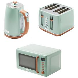 Haden 206800 Dorchester Kettle, Toaster & Microwave - Sage