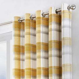 Fusion Balmoral Lined Eyelet Curtains