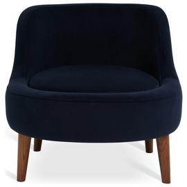Habitat Beckett Fabric Armchair - Navy
