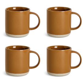 Habitat Set of 4 Mugs - Brown
