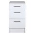 Argos Home Athina 500mm Fitted Kitchen 3 Drawer UnitWhite