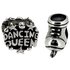 Miss Glitter S.Silver Kids Dancing Queen and Boot Charms.