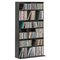 Argos Home Wide CD and DVD Media Storage - Black