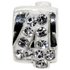 Miss Glitter Sterling Silver Kids Stone Set Number Charm4