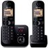 Panasonic KXTG6802 Cordless Telephone with Answer M/c - Twin