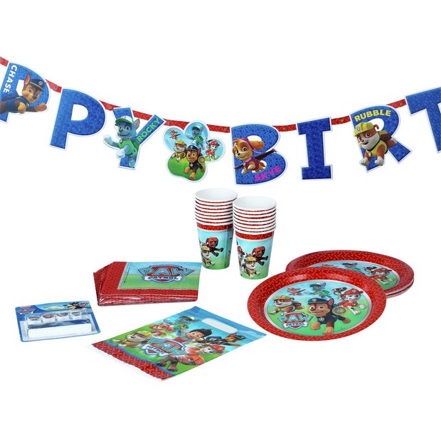 Buy Nickelodeon Paw Patrol Party Pack for 16 Guests at Argos.co.uk