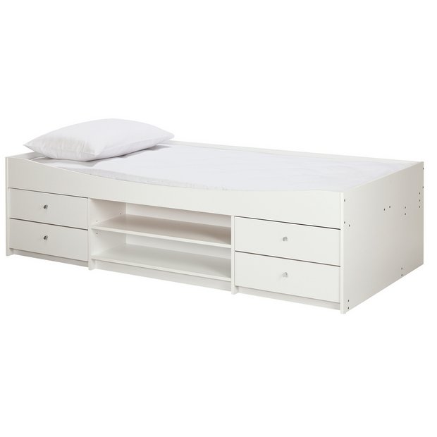 Buy HOME Malibu Cabin Bed with Kids Mattress White at Argos.co.uk