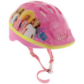 Barbie Kids Bike Helmet with Adjustable Dial Fitting - Pink