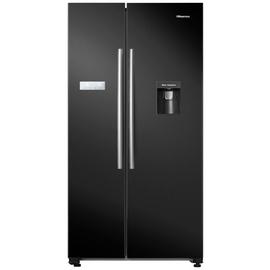 Hisense RS741N4WBE American Fridge Freezer - Black
