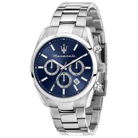 Maserati Attrazione Blue Dial Stainless Steel Bracelet Watch