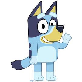 Star Cutouts Bluey Cardboard Cutout