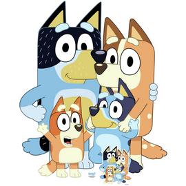 Star Cutouts Heeler Family Cardboard Cutout
