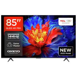 TCL 85 Inch 85P8K-UK Smart 4K UHD HDR QLED TV