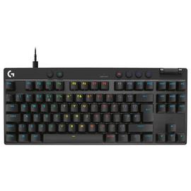 Logitech Pro X TKL RAPID Wired Gaming Keyboard - Black