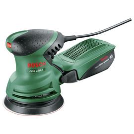 Bosch PEX 220 A Corded Random Orbit Sander - 220W