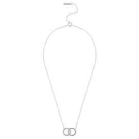 Olivia Burton Silver Coloured Classic Interlink Necklace