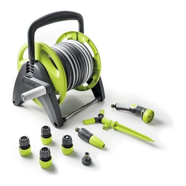 Buy Compact Hose Reel with Accessories 25m at Argos.co.uk Your