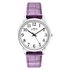 Limit Ladies' White Dial Purple Strap Watch