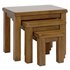 Collection Arizona Nest of 3 Solid Wood Tables