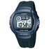 Casio Men's LCD Digital Blue Case Black Strap Watch
