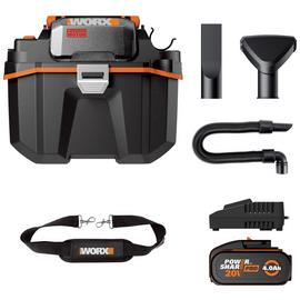 Worx  Cordless Compact Wet and Dry Vacuum Cleaner - 20V