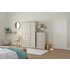 Argos Home Kensington 3Dr 3Drw Wardrobe - Soft Grey /Oak Eff