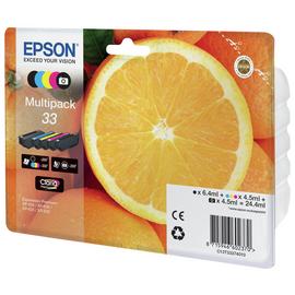 Epson 33 Oranges Ink Cartridges Black & Colour