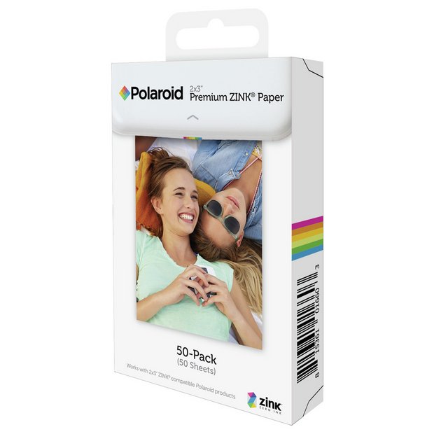 Buy Polaroid Zink Refill Paper 50 Pack at Argos.co.uk Your Online Shop for Digital photo