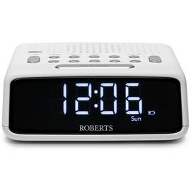 Roberts Ortus FM Clock Radio - White