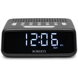 Roberts Ortus FM Clock Radio - Black