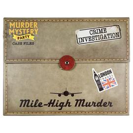 Murder Mystery Party Cold Case File: Mile-High Murder
