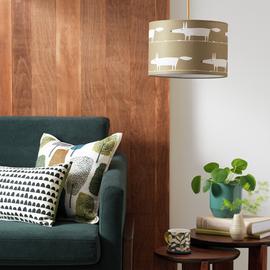 Habitat x Scion Green Mr Fox Lampshade - 30cm