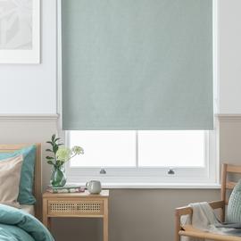 Habitat Textured Blackout Sage Green Roller Blind