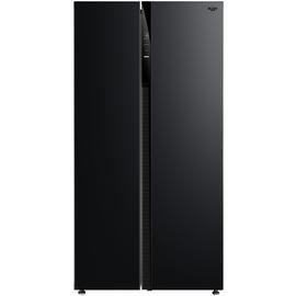 Bush MESBSB23E E Rated American Fridge Freezer - Black