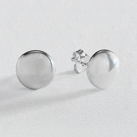Revere Sterling Silver Button Stud Earrings