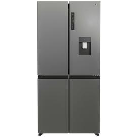 Hoover HHCR3818EWPL American Fridge Freezer - Grey