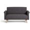 Argos Home Evie 2 Seater Fabric Sofa in a Box - Charcoal
