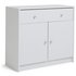 HOME Maine 2 Door 1 Drawer Sideboard - White
