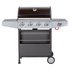 Premium 4 Burner Gas BBQ with Side Burner - Home Delivery