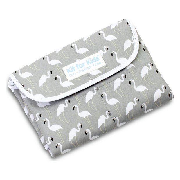 Buy Kit for Kids Travel Change Mat Grey Flamingo at Argos.co.uk