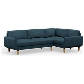 Hutch Slim Reversible Round Arm 5 Seater Sofa