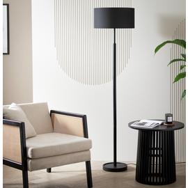 Argos Home Gloss Stick Floor Lamp - Black