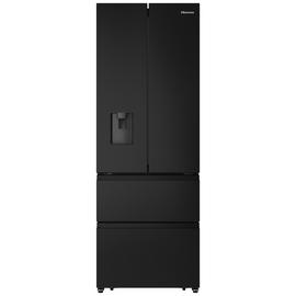 Hisense RF632N4WFE American Fridge Freezer - Black