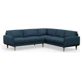 Hutch Round Arm 6 Seater Corner Sofa